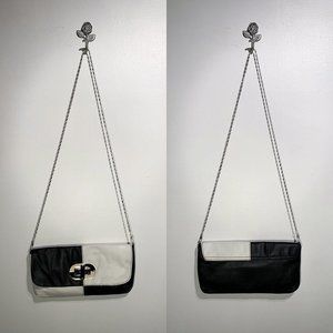 Black and White Victoria Leland Designs Crossbody